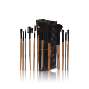 12 Piece Leather Brushset