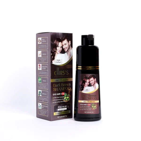 Hair Color Shampoo 3 in 1